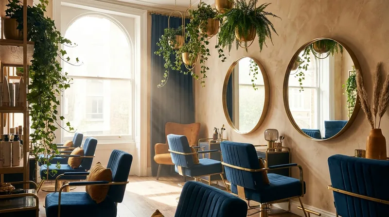 Bright salon interior with styling chairs, How to Start a Massage Therapy Business in Arizona